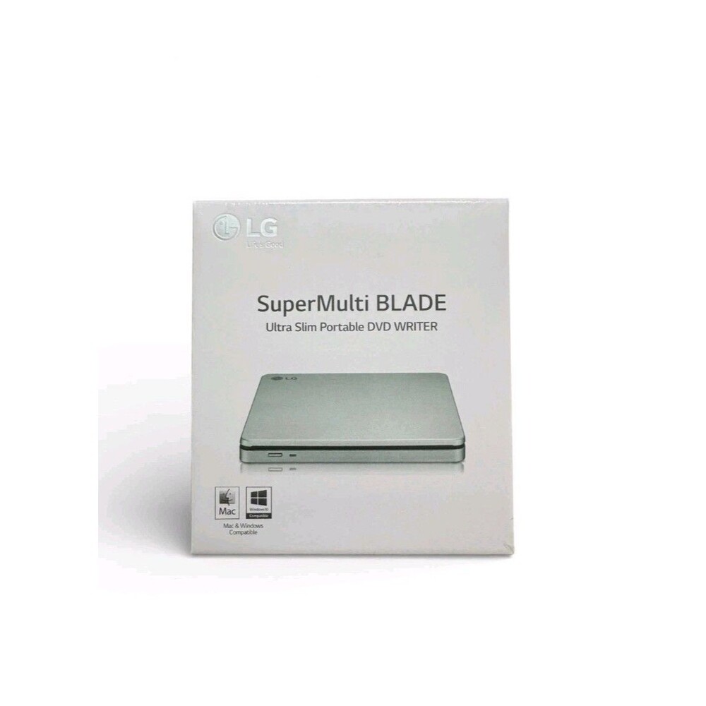 LG SuperMulti Blade Ultra Slim Portable DVD Writer GP70NS50 Silver